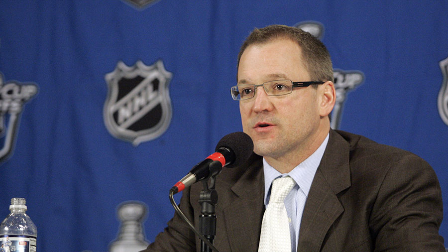 Seattle Kraken coach Dan Bylsma...