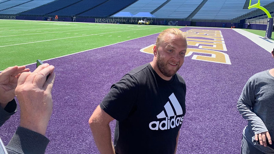 UW Huskies Steve Belichick...