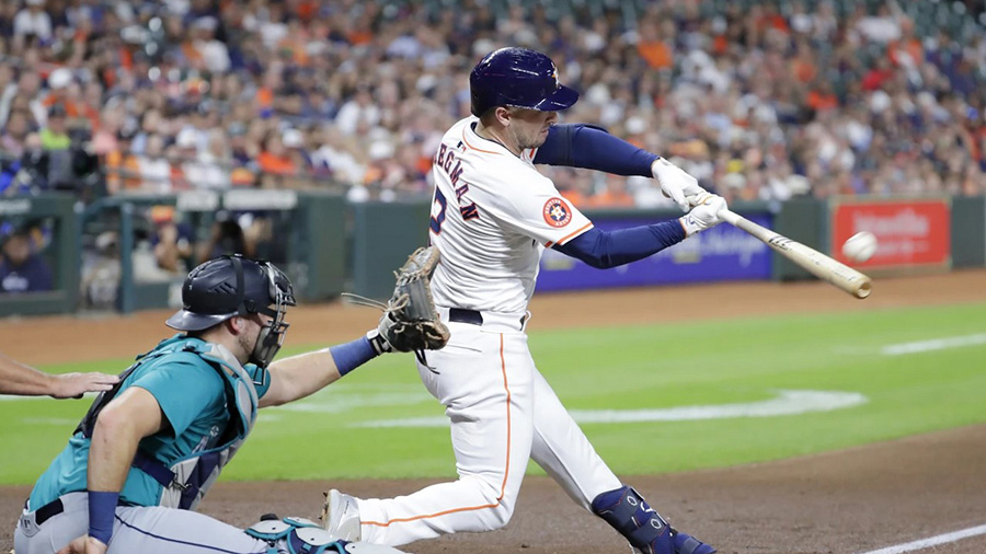 Houston Astros Mariners Seattle Alex Bregman...