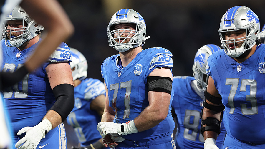 Seattle Seahawks Detroit Lions Frank Ragnow...