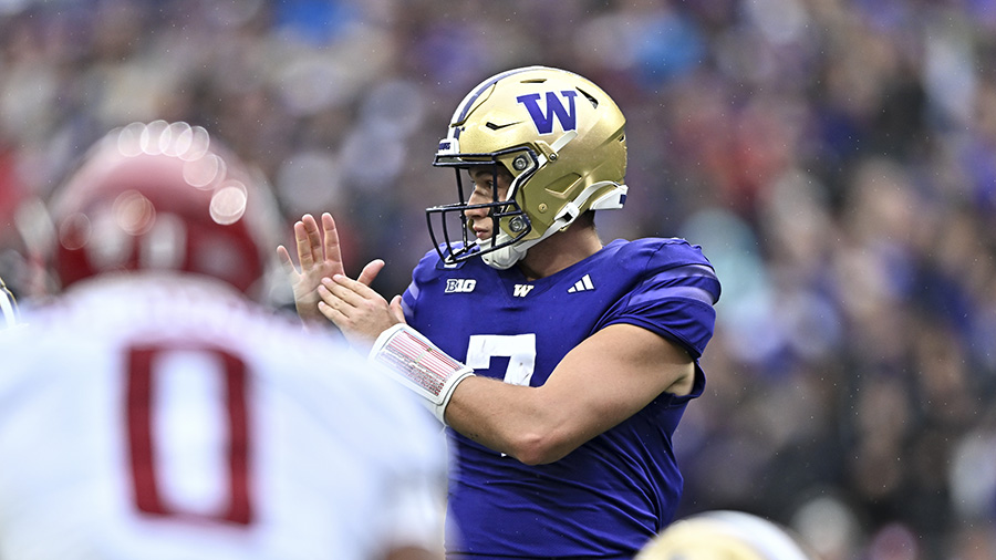 UW Huskies Apple Cup WSU Cougars Will Rogers...