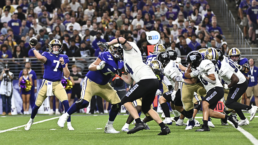 UW Huskies Will Rogers Weber State...