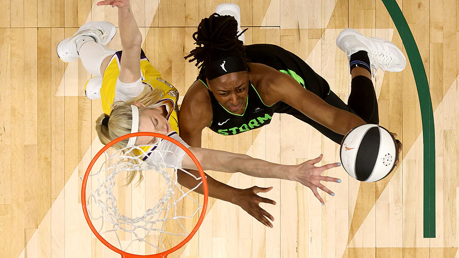 WNBA Nneka Ogwumike Seattle Storm Cameron Brink...