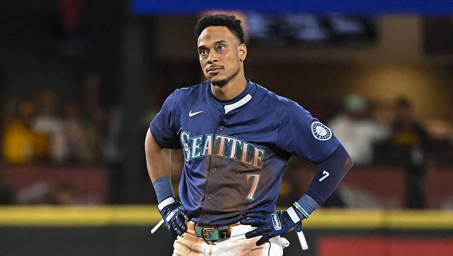 Seattle Mariners second baseman Jorge Polanco...