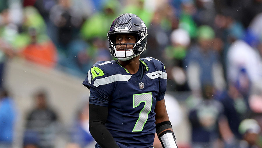 Seattle Seahawks QB Geno Smith...