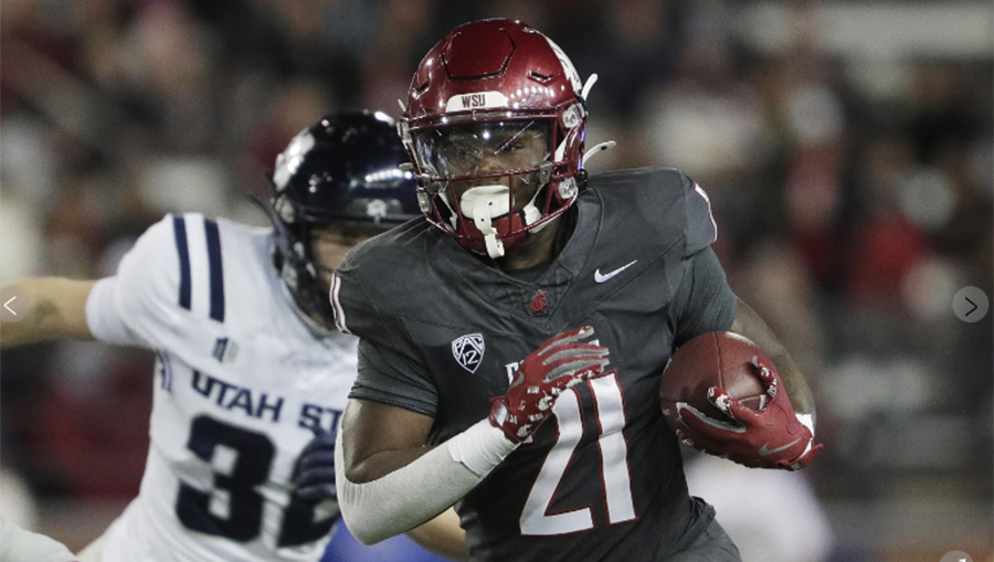 WSU Cougars RB Wayshawn Parker...