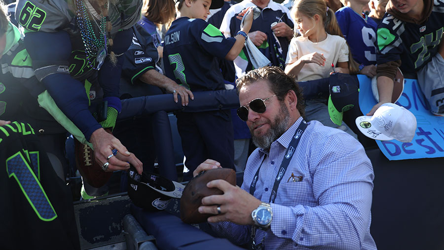 Seattle Seahawks GM John Schneider...