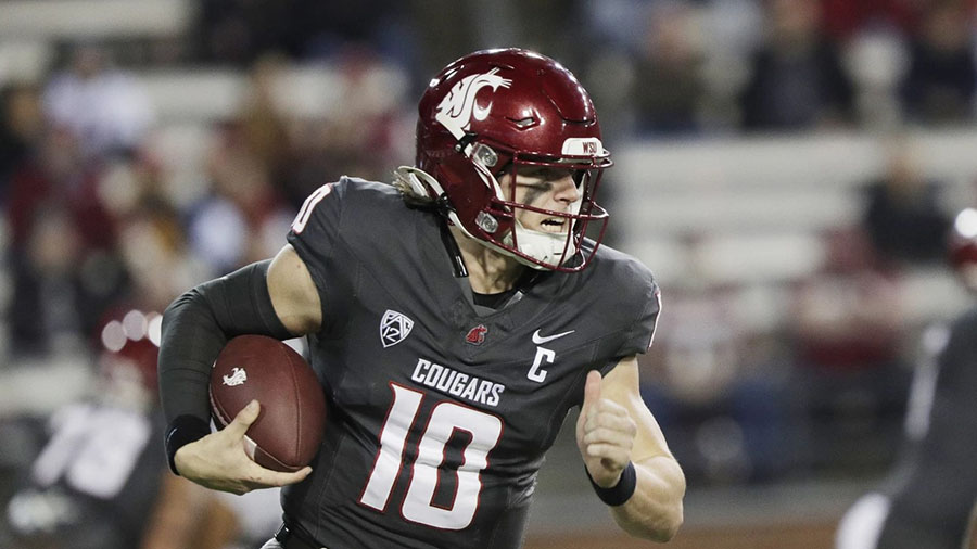 WSU Cougars John Mateer AP poll top 25 college football utah state...