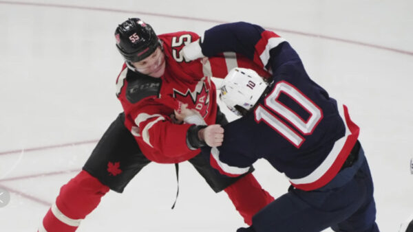 4 Nations Face-Off fights