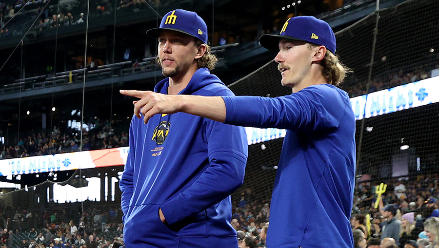 Seattle Mariners Bryce Miller Logan Gilbert...