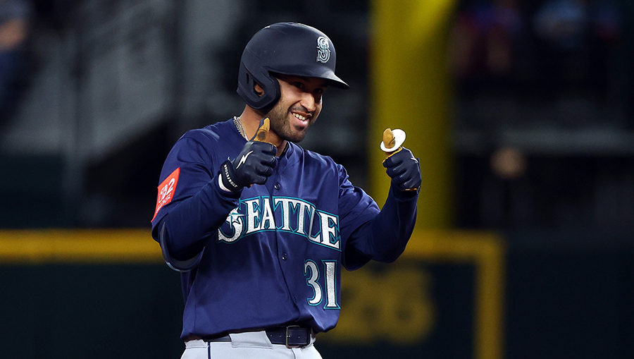 Seattle Mariners Rhylan Thomas...