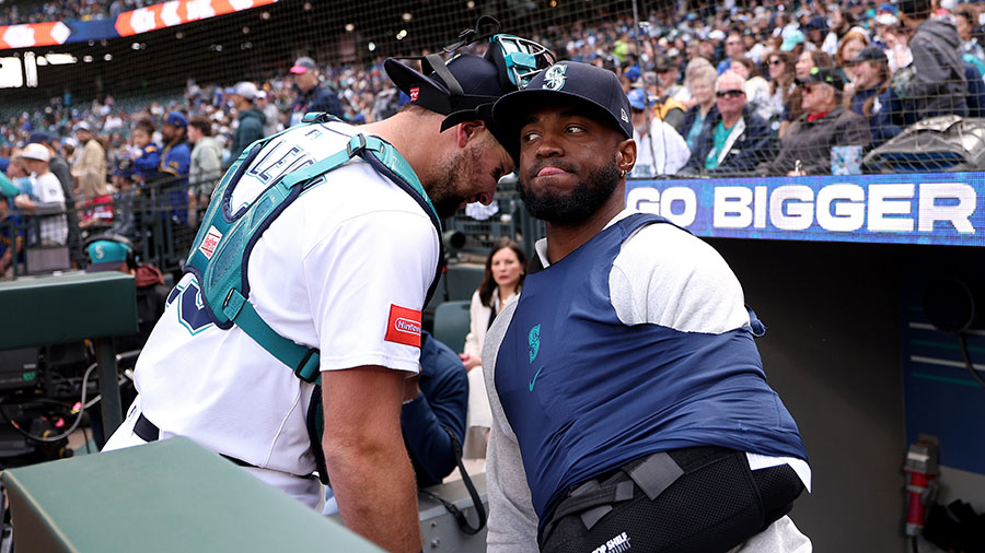 Seattle Mariners Victor Robles Cal Raleigh...