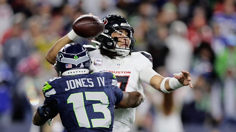 Seattle Seahawks Ernest Jones IV Houston Texans...