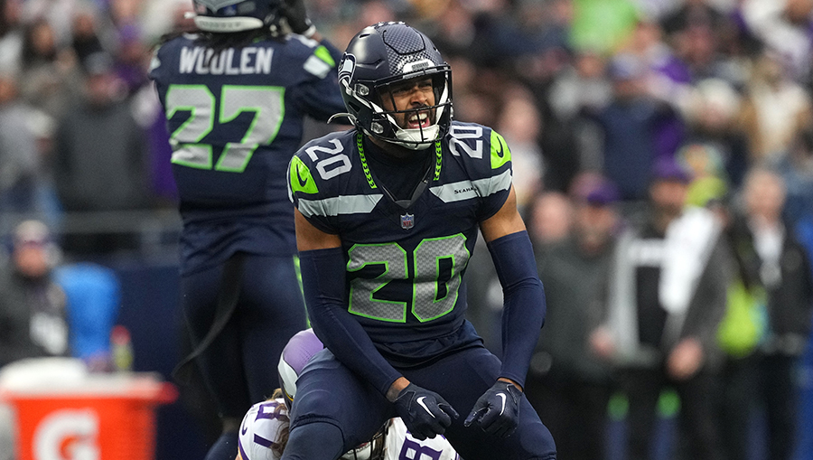Seattle Seahawks Julian Love...