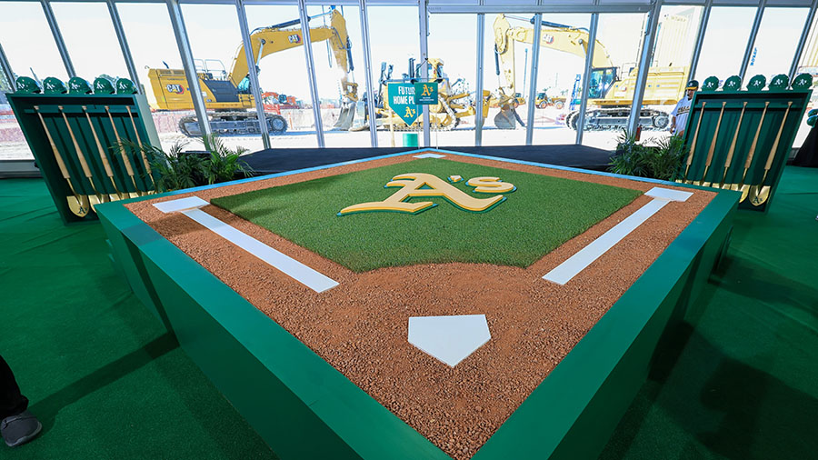 Athletics Las Vegas stadium...
