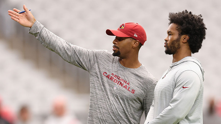 Seattle Seahawks OC search offensive coordinator Conner Senger Arizona Cardinals...