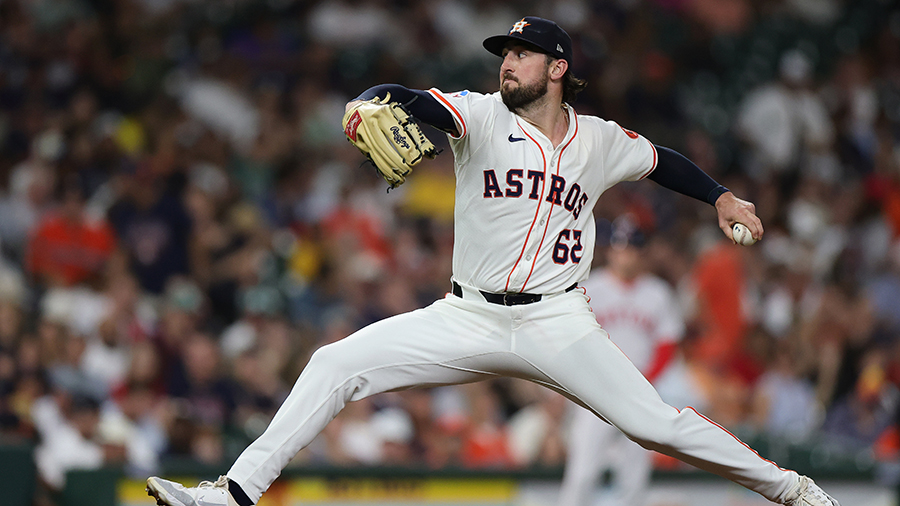 Astros reliever Bennett Sousa 2025...