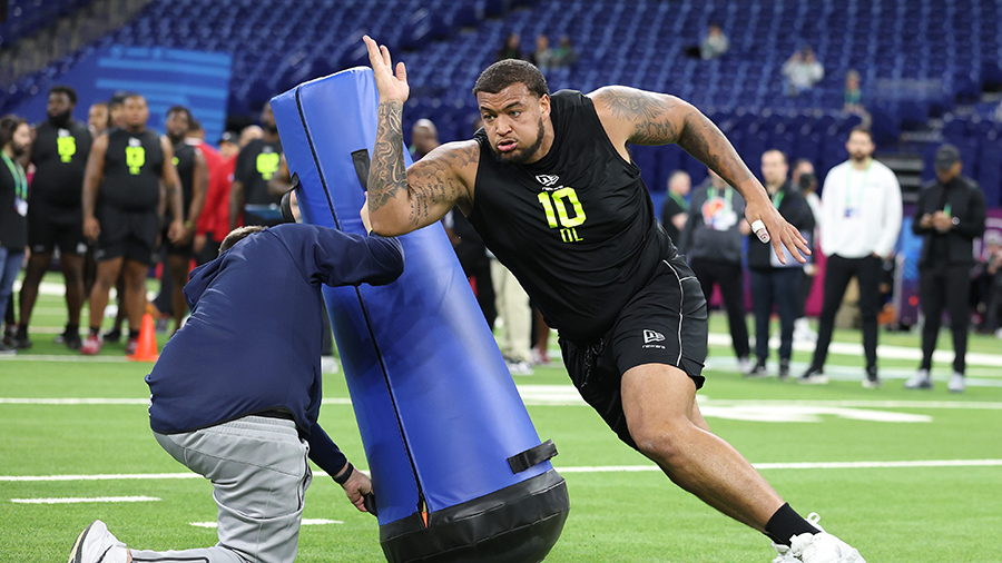 Seattle Seahawks NFL Draft Minnesota DT Deven Eastern combine 2026...