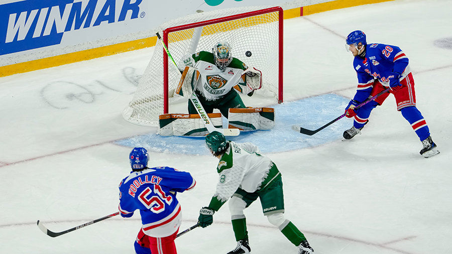 Kitchener Rangers goal Everett Silvertips Memorial Cup final 2026...