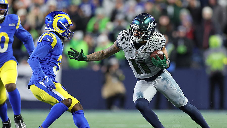 Seattle Seahawks JSN run after catch Rams 2025 Week 16...