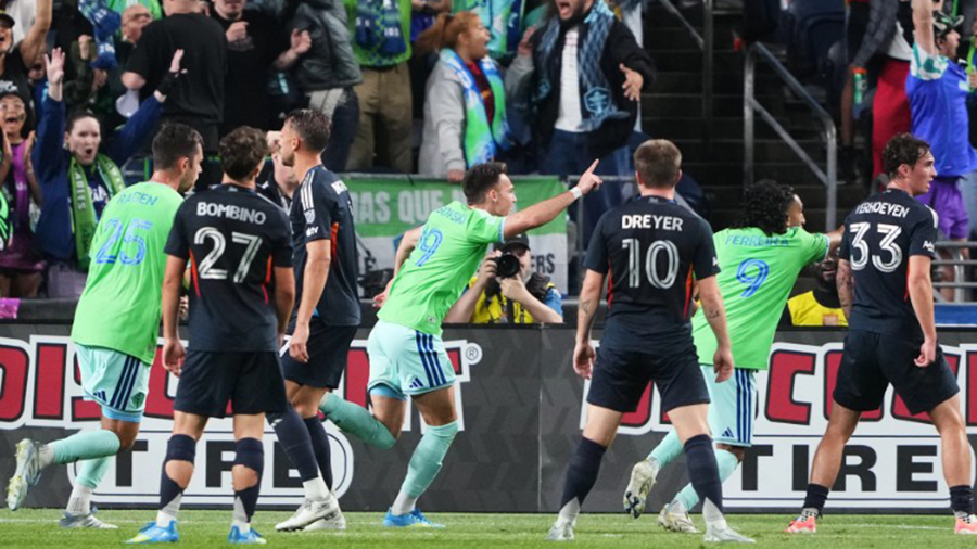 Seattle Sounders Danny Musovski game-tying goal San Diego 2026...