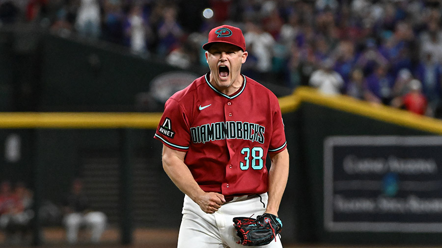 Paul Sewald Arizona Diamondbacks ex Seattle Mariners...