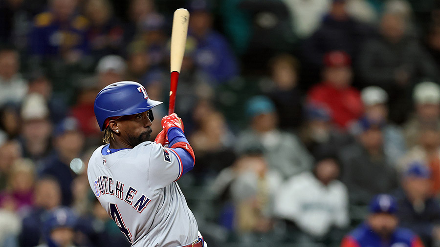 Texas Rangers Andrew McCutchen...
