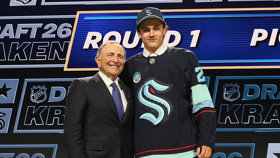 Seattle Kraken NHL Draft Chase Reid...