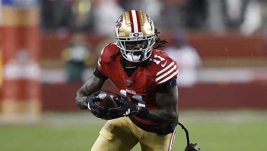 San Francisco 49ers Brandon Aiyuk...