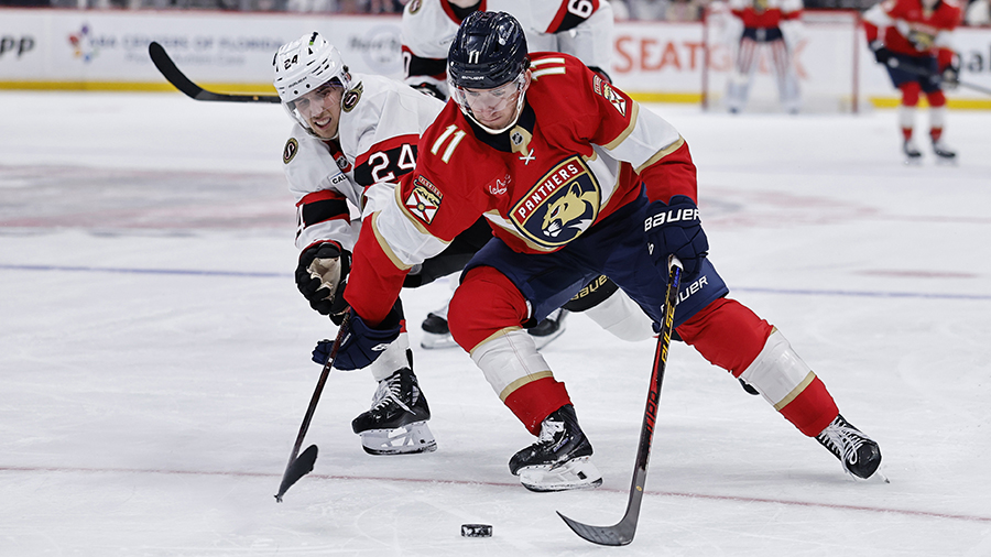 Seattle Kraken Mackie Samoskevich Florida Panthers trade 2026...