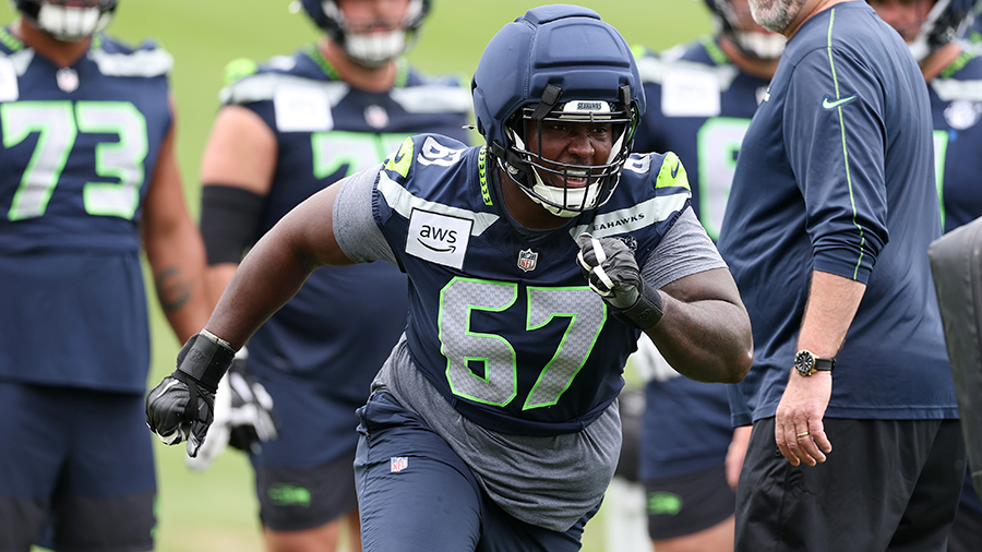 Seattle Seahawks Charles Cross OTA 2026...