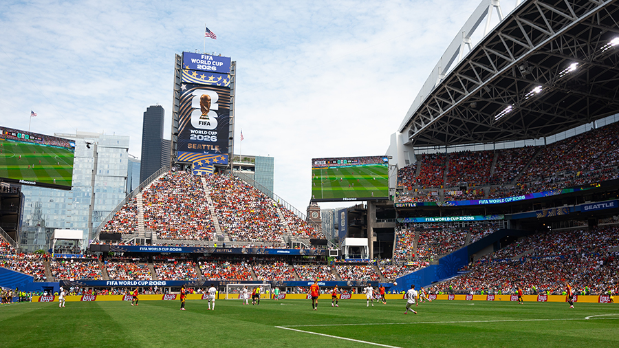 World Cup Seattle Belgium Egypt general view 2026...
