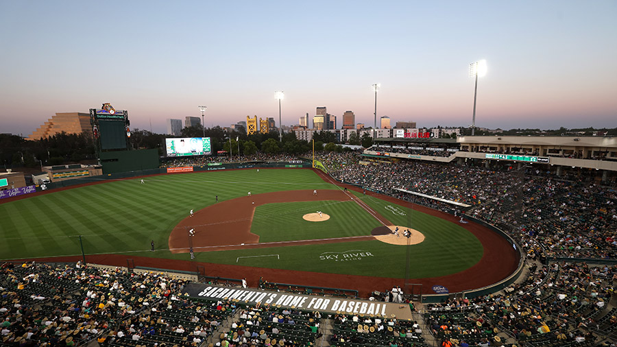 Athletics Sutter Health Ballpark general Sacramento...