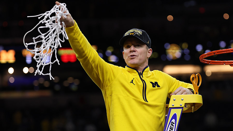 Dusty May Michigan Wolverines head coach NBA Dallas Mavericks...