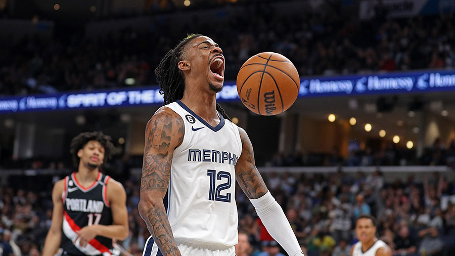 Ja Morant trade Portland Trail Blazers Memphis Grizzlies...