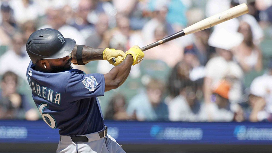 Seattle Mariners Randy Arozarena...