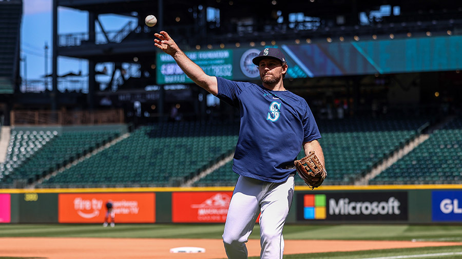 Seattle Mariners Brendan Donovan...