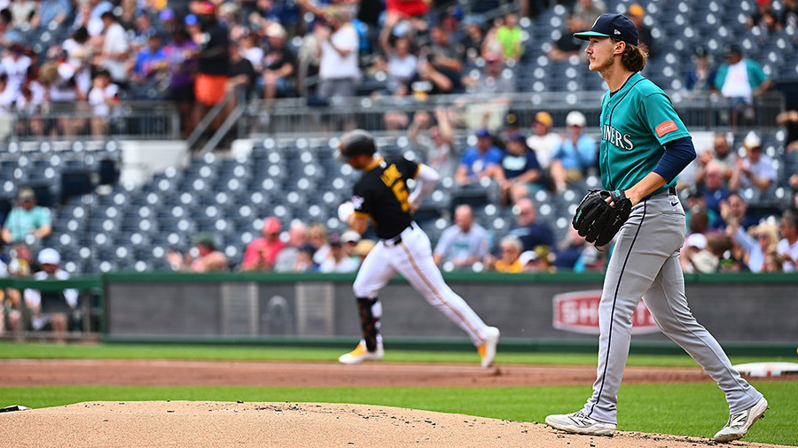 Seattle Mariners Bryce Miller Brandon Lowe Pittsburgh Pirates...