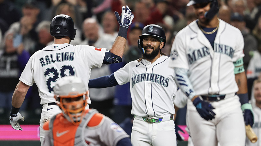 Seattle Mariners Cal Raleigh J.P. Crawford...
