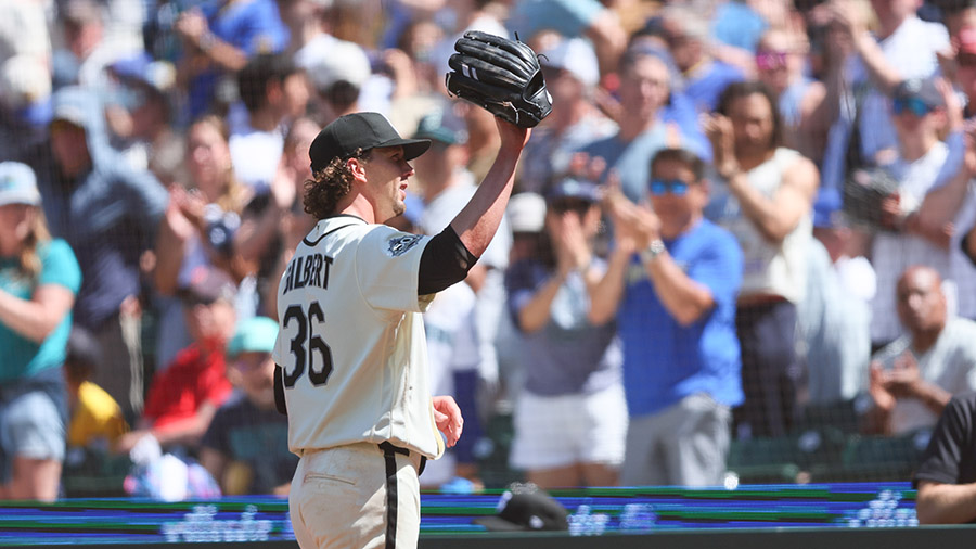 Seattle Mariners Logan Gilbert...