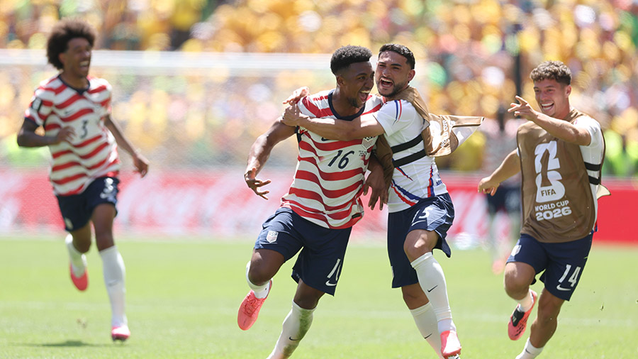 Seattle World Cup US Alex Freeman Cristian Roldan...