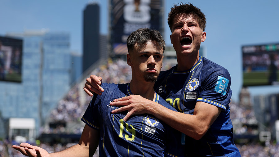 World Cup Seattle Bosnia Herzegovina Qatar Kerim Alajbegovic...