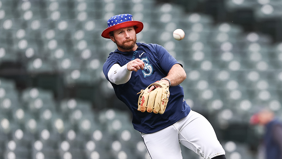 Seattle Mariners Brendan Donovan...