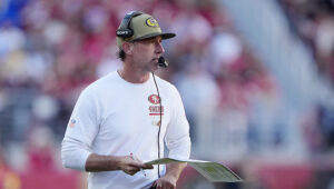 49ers coach Shanahan hurt in car crash, limited as training camp opens