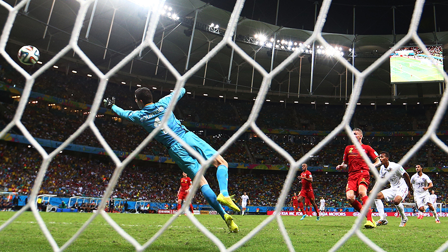 US Julian Green goal Belgium World Cup 2014...