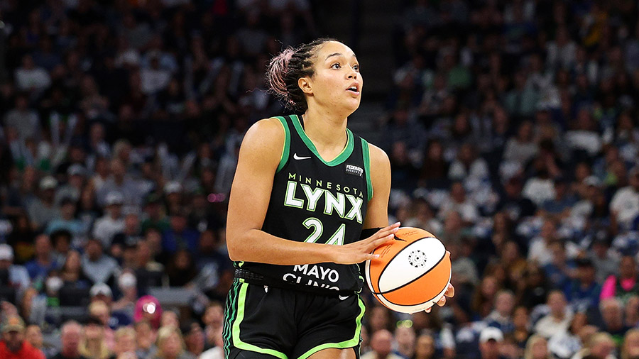 Napheesa Collier Minnesota Lynx Seattle Storm...