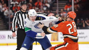 Seattle Kraken sign a 6-foot-9 bruiser who fights – a lot