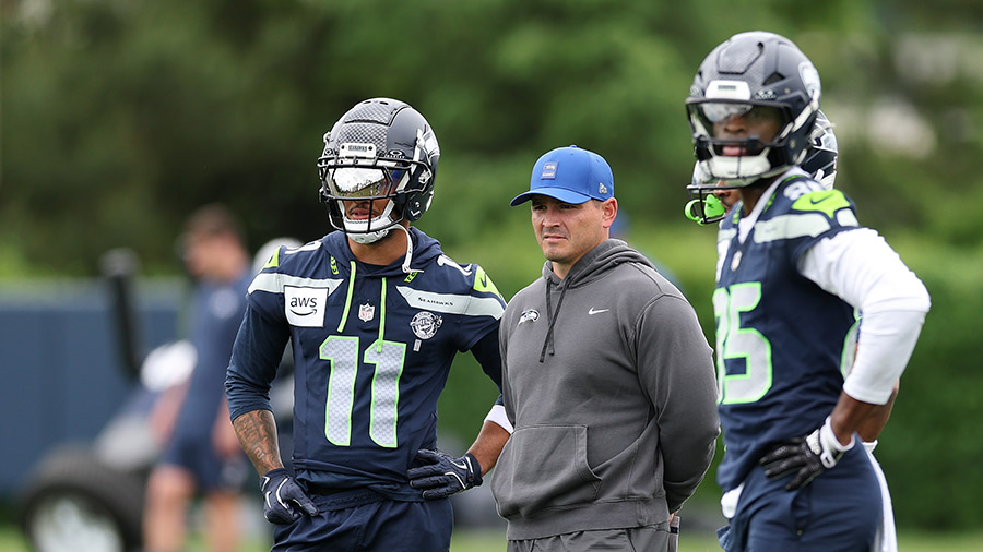 Seattle Seahawks JSN Mike Macdonald Hard Knocks Jaxon Smith-Njigba VMAC Renton...
