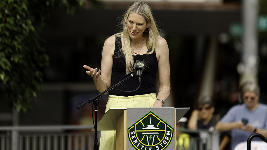 Seattle Storm Lauren Jackson...