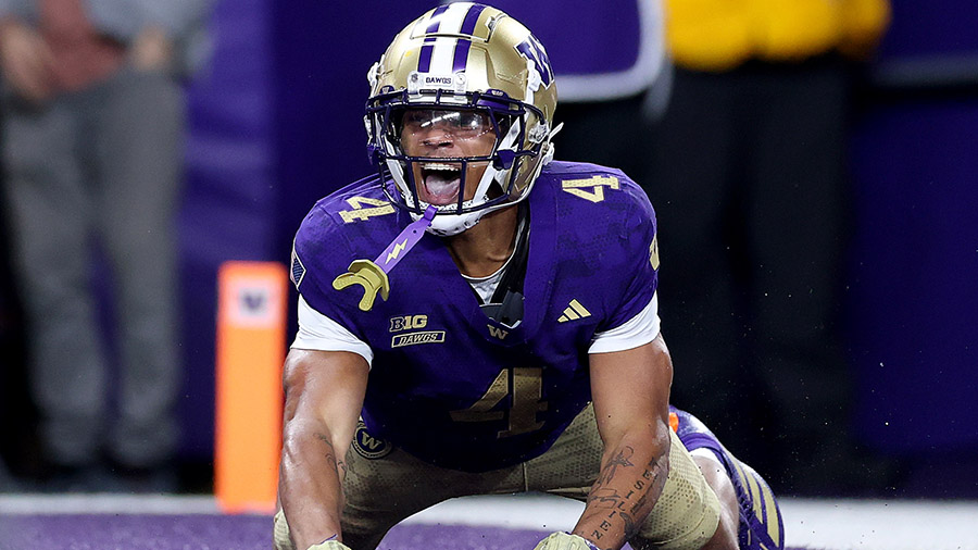 UW Huskies Jordan Washington RB...